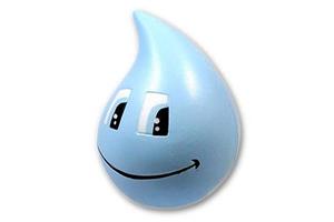 WATER DROP WITH EYES Stress Ball