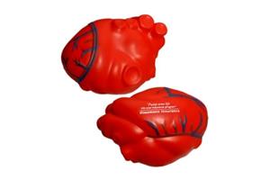 HEART WITH VEINS Stress Ball