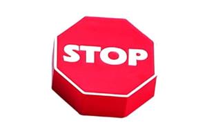 STOP SIGN Stress Ball
