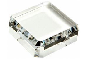 Optical Crystal Square Paperweight