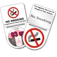 No Smoking Tax Disc Holder With Pocket