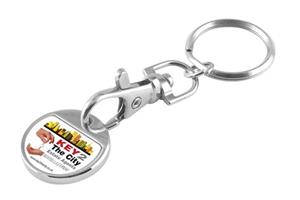 Trolley Coin Keychain (Full Colour)