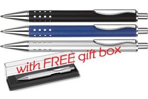 Techno Metal Ballpen (Supplied with free Gift Box)