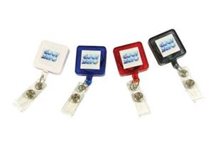 Square Retractable Pass Holder