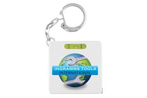 Spirit Level Tape Measure Key Ring