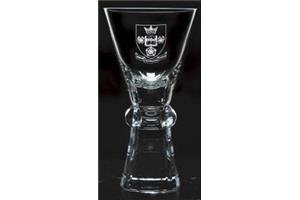 Small Crystal Trophy vase 188mm high 