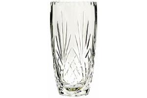 Cut Crystal Vase 200mm high 