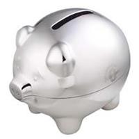 Chrome Piggy Bank