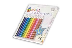 Carnival Colouring Pencils Half Size 12