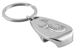 Dallas Bottle Opener Keyring