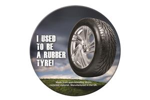 Round Tyre Brite-Mat Coaster