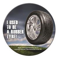 Round Tyre Brite-Mat Coaster