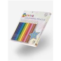 Carnival Colouring Pencils Half Size 12 Pack