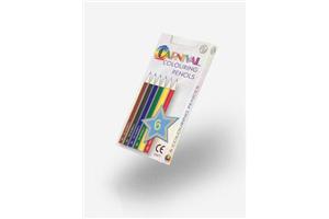 Carnival Colouring Pencils Half Size 6 Pack
