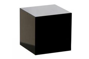 50mm black cube 