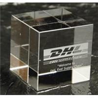 Optical Crystal Cube 50mmx50mm 