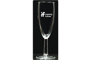 Budget Flute glass 174mm high 6.5oz capacity 