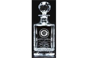 Cut Square Crystal Decanter