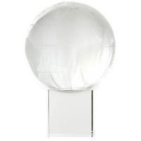 Crystal 100Mm Globe On A Clear Base