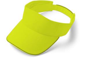 Sun visor with sandwich peak 