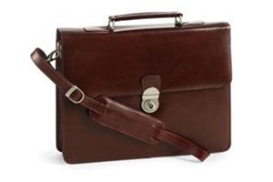 Pierre Carrel leather briefcase 