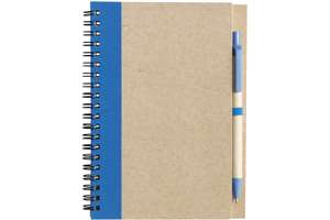 Notebook with ballpen