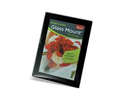 4 x 6" Photo Insert Glass Mount w/ Soft Touch Frame - Lime Green