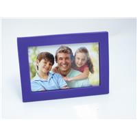 4 x 6" Glass Mount With Soft Touch Frame - Purple