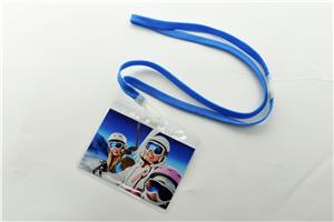 Clear Lanyard Pouch 3 x 4"