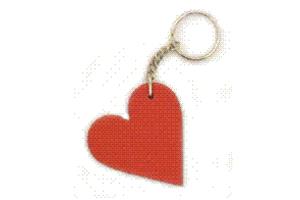 Heart Chain Key Fob
