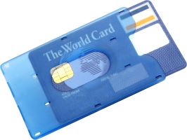 Bank card holder