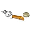 Metal key ring and bottle opener