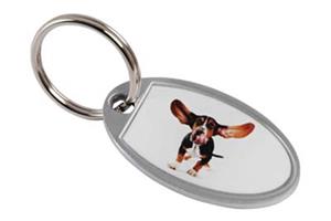 Zing Oval Key ring