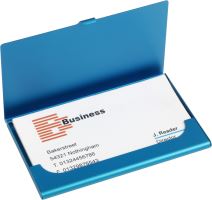 Aluminium card holder