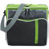 Cooler bag in a 600D polyester material. 