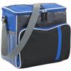 Cooler bag in a 600D polyester material. 