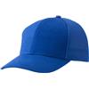 Heavy brushed cotton cap with six panels. 