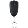 Plastic alcohol tester on a key chain.
