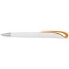 White Swan ballpen with black ink.