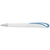 White Swan ballpen with black ink.