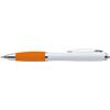 Cardiff ballpen with white barrel.