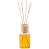 Reed diffuser with one 100ml glass bottle of vanilla fragrance. 
