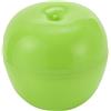 Plastic box for an apple.