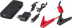 Car battery charger set. 
