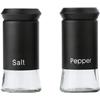 Oil-vinegar and salt-pepper holders.