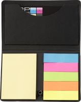 Card booklet with sticky notes