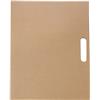 Folder with natural card cover,