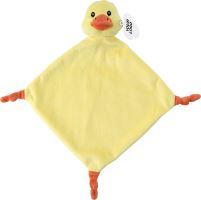 Plush animal comforter
