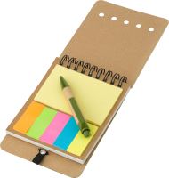 Wire bound notebook