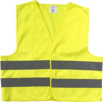 High visibility safety jacket polyester (75D)